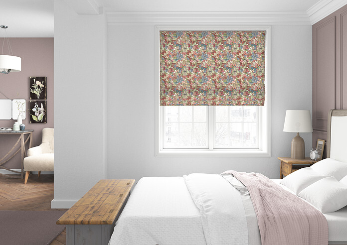Botanist, Garnet - Twist&Fit Roman Blind - Image 5